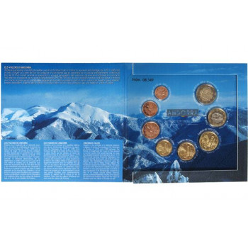 Andora 2014 Euro monetų BU rinkinys