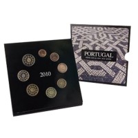 Portugalija 2010 Euro monetų BU rinkinys