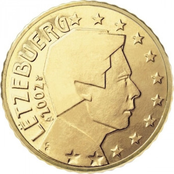 Liuksemburgas 2002 0,10 centų 
