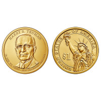 JAV 2015 1 doleris Harry S. Truman 33-as prezidentas D