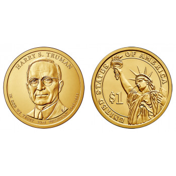 JAV 2015 1 doleris Harry S. Truman 33-as prezidentas P