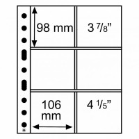 Leuchtturm įmautės GRANDE šeši skyriai 106x98 mm