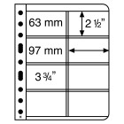 Leuchtturm įmautės VARIO albumui 8 horizontalūs skaidrūs skyriai