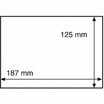 Leuchtturm apsauginės įmautės 187x125mm