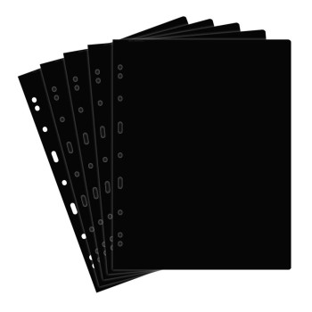 Leuchtturm tarpiniai juodi lapai KANZLEI albumui