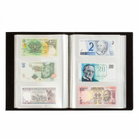 Leuchtturm albumas 300 banknotų, juodas