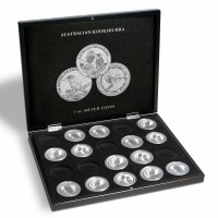 Leuchtturm prezentacinė dežė Volterra “Australijos Kookaburra” sidabrinių monetų serijai