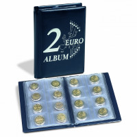 Leuchtturm ROUTE 2 Euro kišeninis albumas 48 x 2 euro monetoms