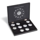 Leuchtturm prezentacinė dežė Volterra “Lunar III”  12 sidabrinių monetų serijai