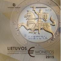 Lietuva 2015 Euro monetų Proof rinkinys