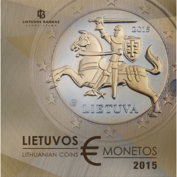Lietuva 2015 Euro monetų Proof rinkinys
