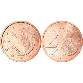 Andora 2017 1 ir 2 centų rinkinys