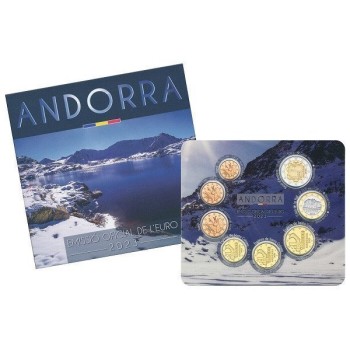 Andora 2023 Euro monetų BU rinkinys
