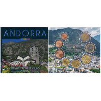 Andora 2025 Euro monetų BU rinkinys