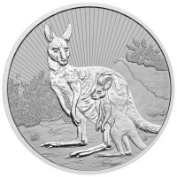 Australija 2023 Kengūra motina ir vaikas 10oz