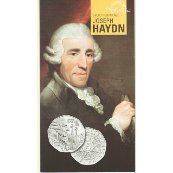 Austrija 2009 5 eurai 200-osios Joseph Haydn mirties metinės  BU