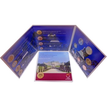 Austrija 2010 Euro monetų BU rinkinys