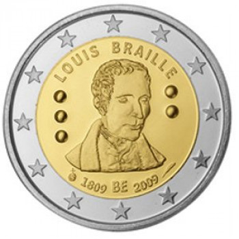 Belgija 2009 Luiso Brailio (Louis Braille) gimimo 200-osios metinės