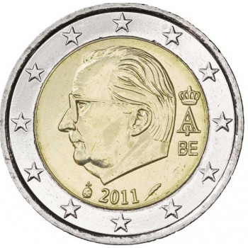 Belgija 2011 2 eurų apyvartinė moneta
