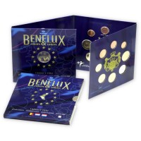 Benelux 2007 Euro monetų BU rinkinys Belgija-Olandija-Liuksemburgas