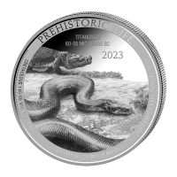 Kongo Demokratine Respublika 2023 Priešistorinis gyvenimas Titanoboa