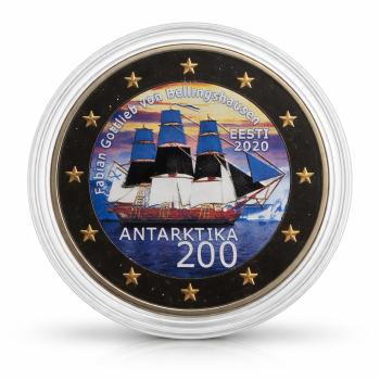 Estija 2020 200-osios Antarktidos atradimo metinės spalvota