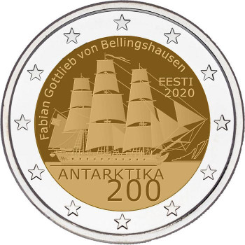 Estija 2020 200-osios Antarktidos atradimo metinės