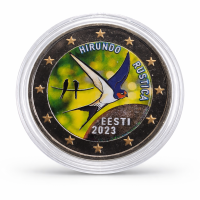 Estija 2023 Nacionalinis paukštis - kregždė spalvota