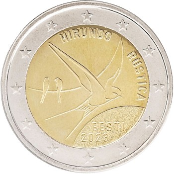 Estija 2023 Nacionalinis paukštis - kregždė Estija 2023 Nacionalinis paukštis - kregždė