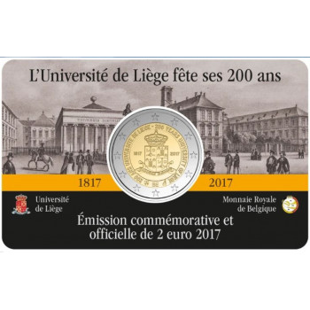 Belgija 2017 Lježo universitetui 200 metų