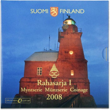 Suomija 2008/I Euro monetų BU rinkinys