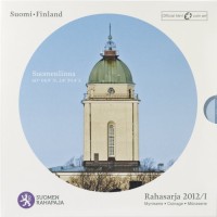 Suomija 2012/I Euro monetų BU rinkinys