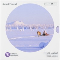 Suomija 2013 Euro monetų BU rinkinys Šv. Kalėdos