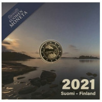 Suomija 2021 Alandų autonomija 100 metų Proof