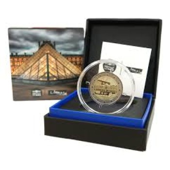Prancūzija 2025 Luvro muziejus Reverse Proof
