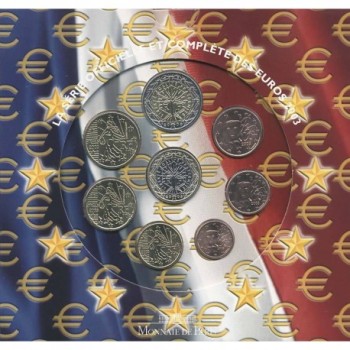 Prancūzija 2003 Euro monetų BU rinkinys