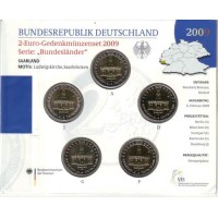 Vokietija 2009 A D F G J Saarland BU Vokietija 2009 A D F G J Saarland BU