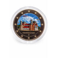 Vokietija 2014 Žemutinė Saksonija iš serijos „Žemės“ (bet kuri atsitiktinė kalykla) SPALVOTA