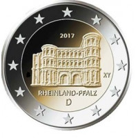 Vokietija 2017 Porta Nigra (bet kuri atsitiktinė raidė)