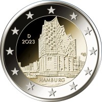 Vokietija 2023 Hamburgas (bet kuri atsitiktinė raidė)