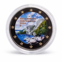 Vokietija 2024 Mecklenburgas Vorpommern (Bet kuri atsitiktinė raidė) Spalvota