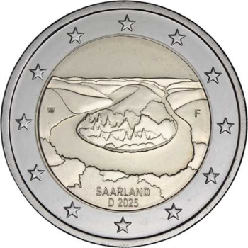 Vokietija 2025 Saro kraštas (Bet kuri atsitiktinė raidė)