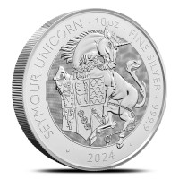 Didžioji Britanija 2024 Karalienės žvėrys Seymour Unicorn 10oz