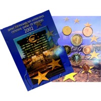 Airija 2002 Euro Monetų BU Rinkinys