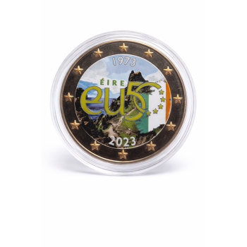 Airija 2023 50 metų Narystei Europos Sąjungoje spalvota