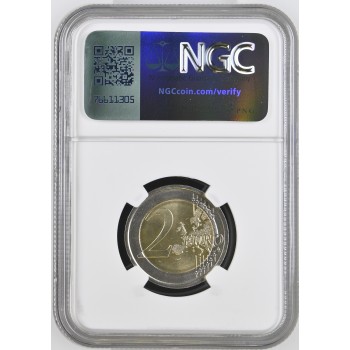 Italija 2009 Louis Braille Kalyklos klaida sertifikuota NGC MS66