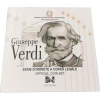 Italija 2013 Euro monetų BU rinkinys Giuseppe Verdi