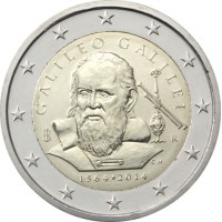 Italija 2014 Galilėjo Galilėjaus (gim. 1564 m.) 450-osios gimimo metinės