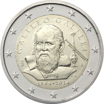 Italija 2014 Galilėjo Galilėjaus (gim. 1564 m.) 450-osios gimimo metinės