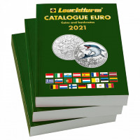 Leuchtturm euro monetų ir banknotų katalogas 2021